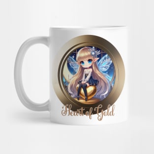 Fairy Girl - Heart of Gold Mug